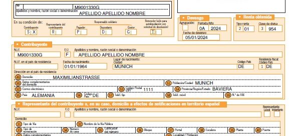 Deklaration för icke-residenter